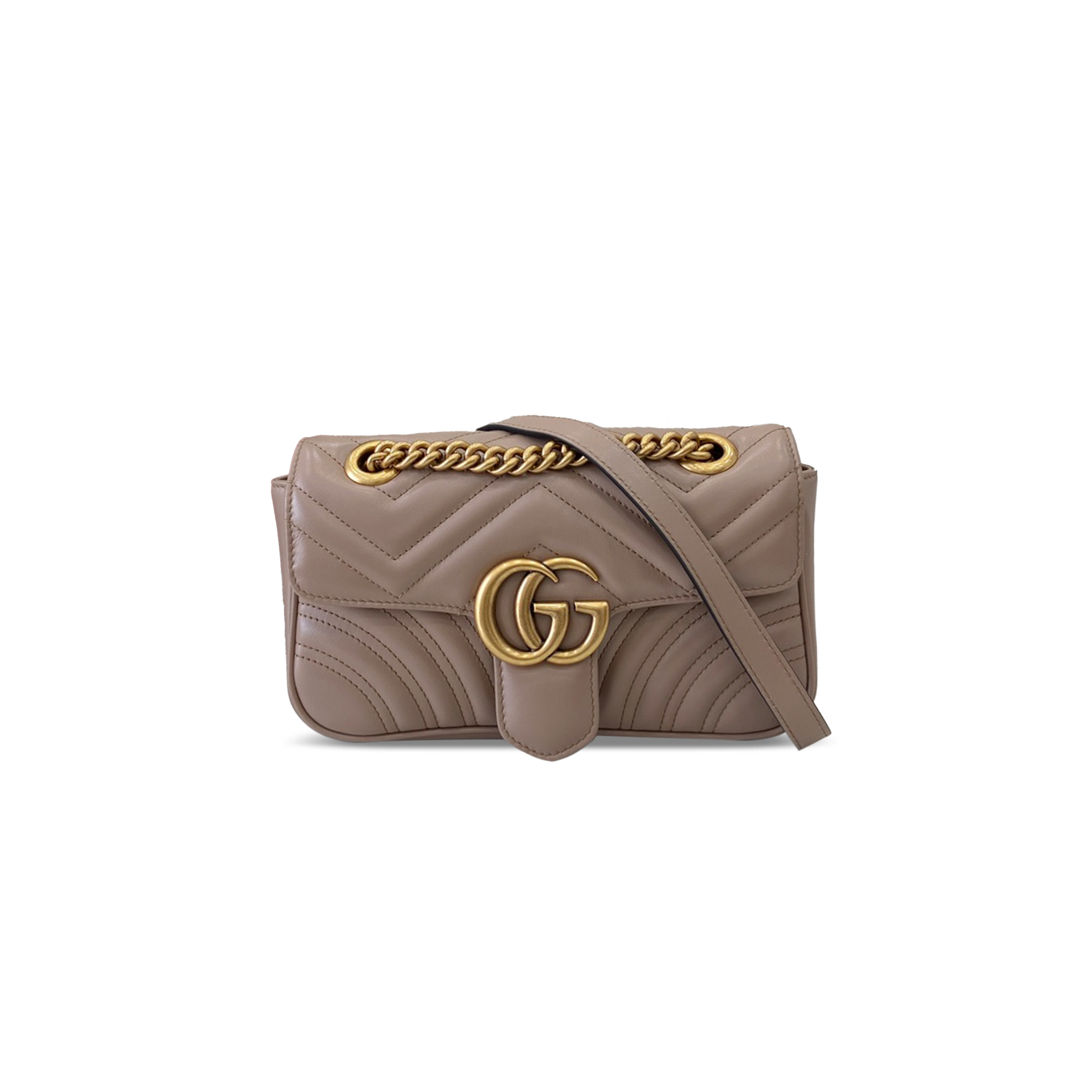GUCCI GG MARMONT SMALL SHOULDER BAG 446744 (22*13*6cm)